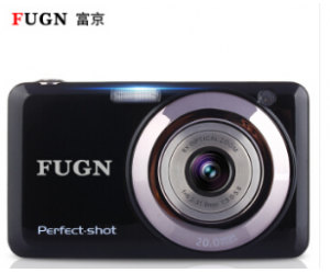 富京（FUGN）F001数码相机2000万像素8倍光学变焦自动对焦自拍家用旅游照相