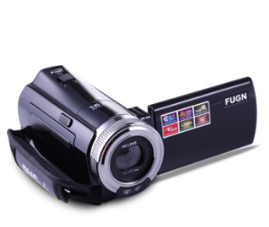 富京（FUGN）HD-F900数码摄像机 270度旋转自拍 家用旅游dv摄像机录影机