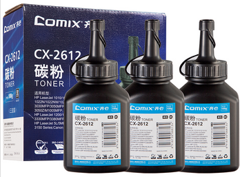 齐心 CX-2612 打印机碳粉（1彩盒装3PCS)