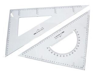 得力 三角尺