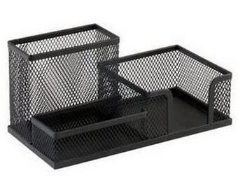 齐心(Comix)三合一网格笔筒