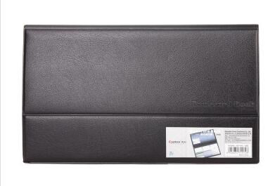 齐心 梯形摊开式名片册