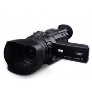 杰伟世（JVC） GY-HM171K 4K紧凑型专业高清摄像机（黑色）