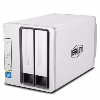 铁威马（TerraMaster）F2-420 Intel四核4G内存 双网口 双盘NAS网络存储 私