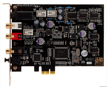 节奏坦克(TempoTec)小夜曲PCI-E声卡 PCI-E接口HIFI听音/娱乐/游戏卡2.0声道